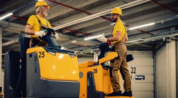 Electric forklift